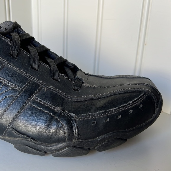 SKECHERS Black Diameter Murilo Oxford Shoe Size 8 - Picture 5 of 14